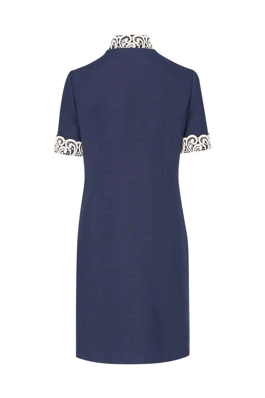 Dress With Lace Trim