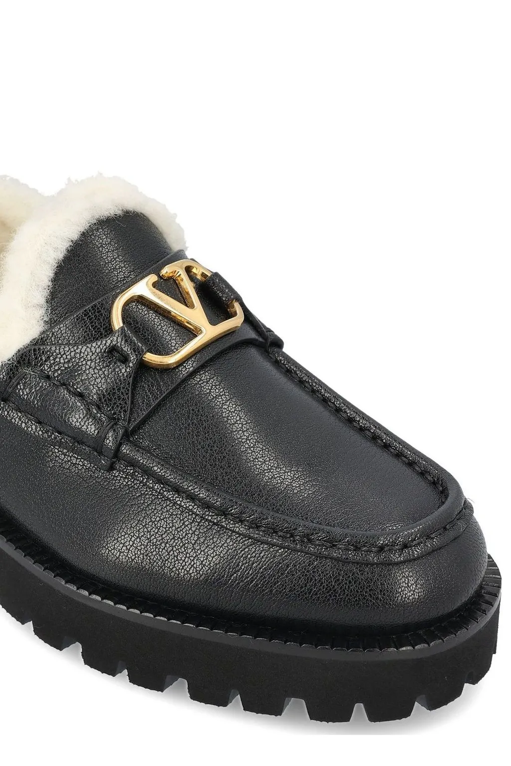 Loafers With Shearling Lining