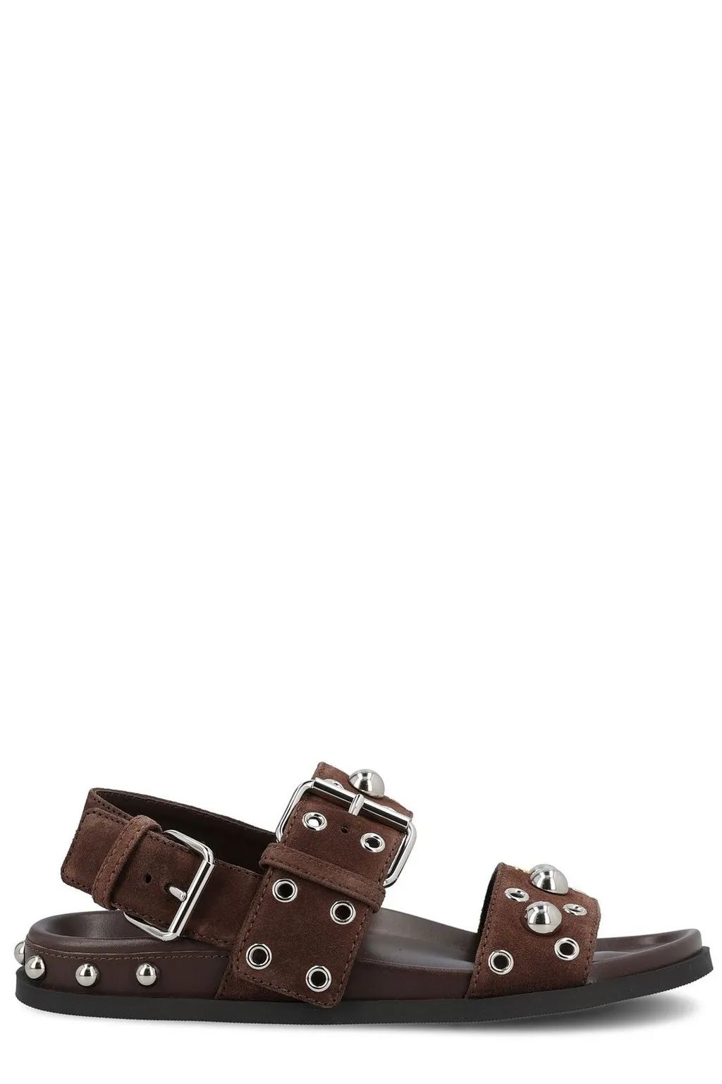 Studded Buckle Sandals