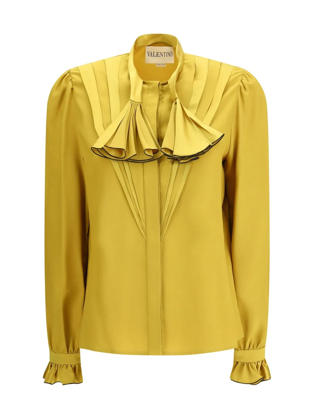 Ruffled Neck Blouse