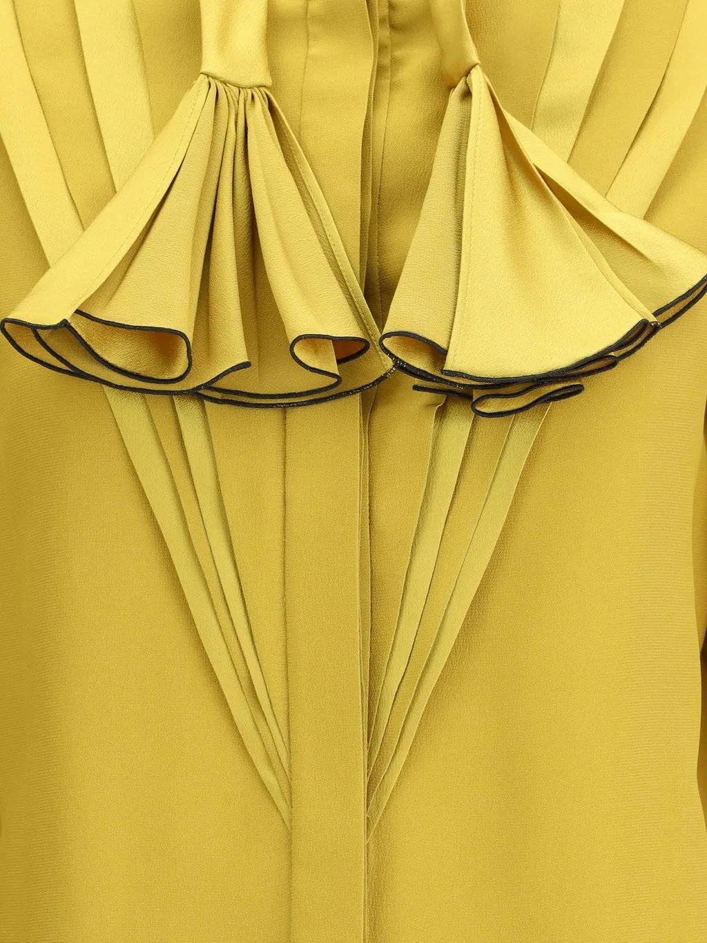 Ruffled Neck Blouse