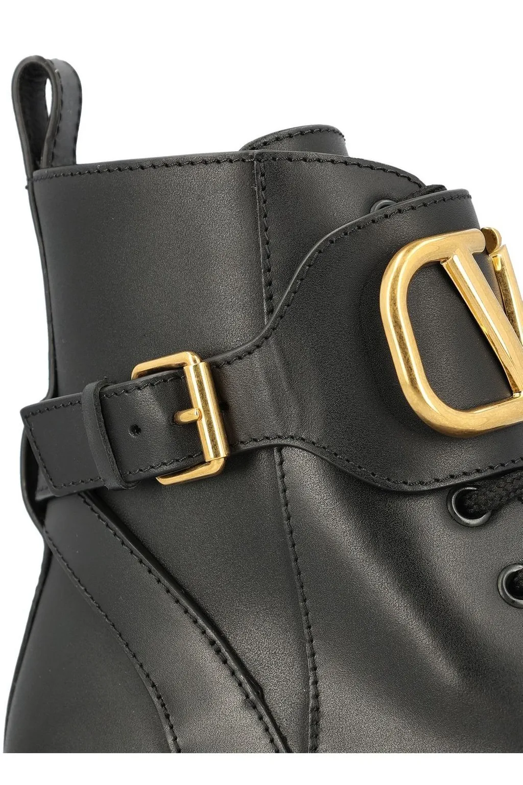 Lace-Up Combat Boots