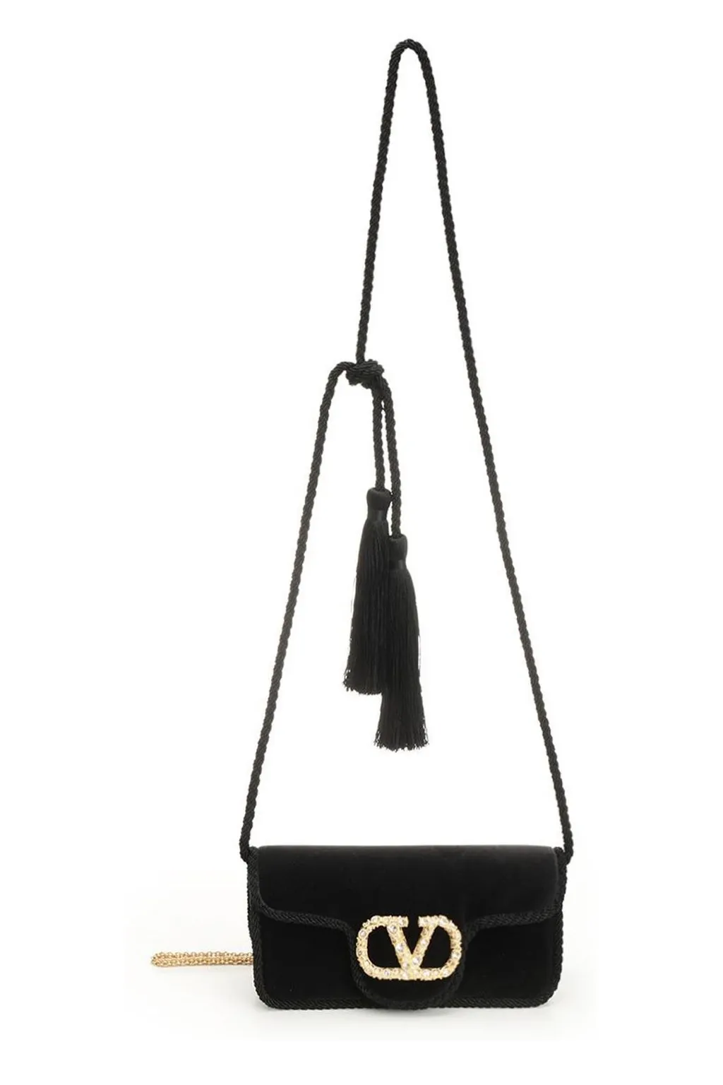Vltn Tassel Shoulder Bag