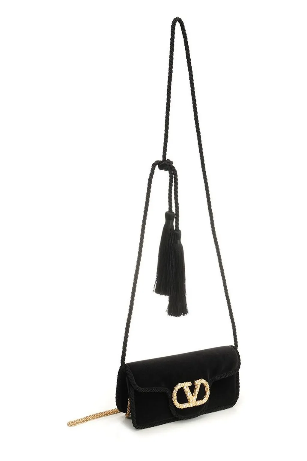 Vltn Tassel Shoulder Bag