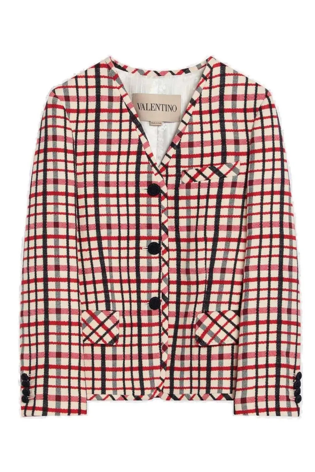 Checkered Blazer