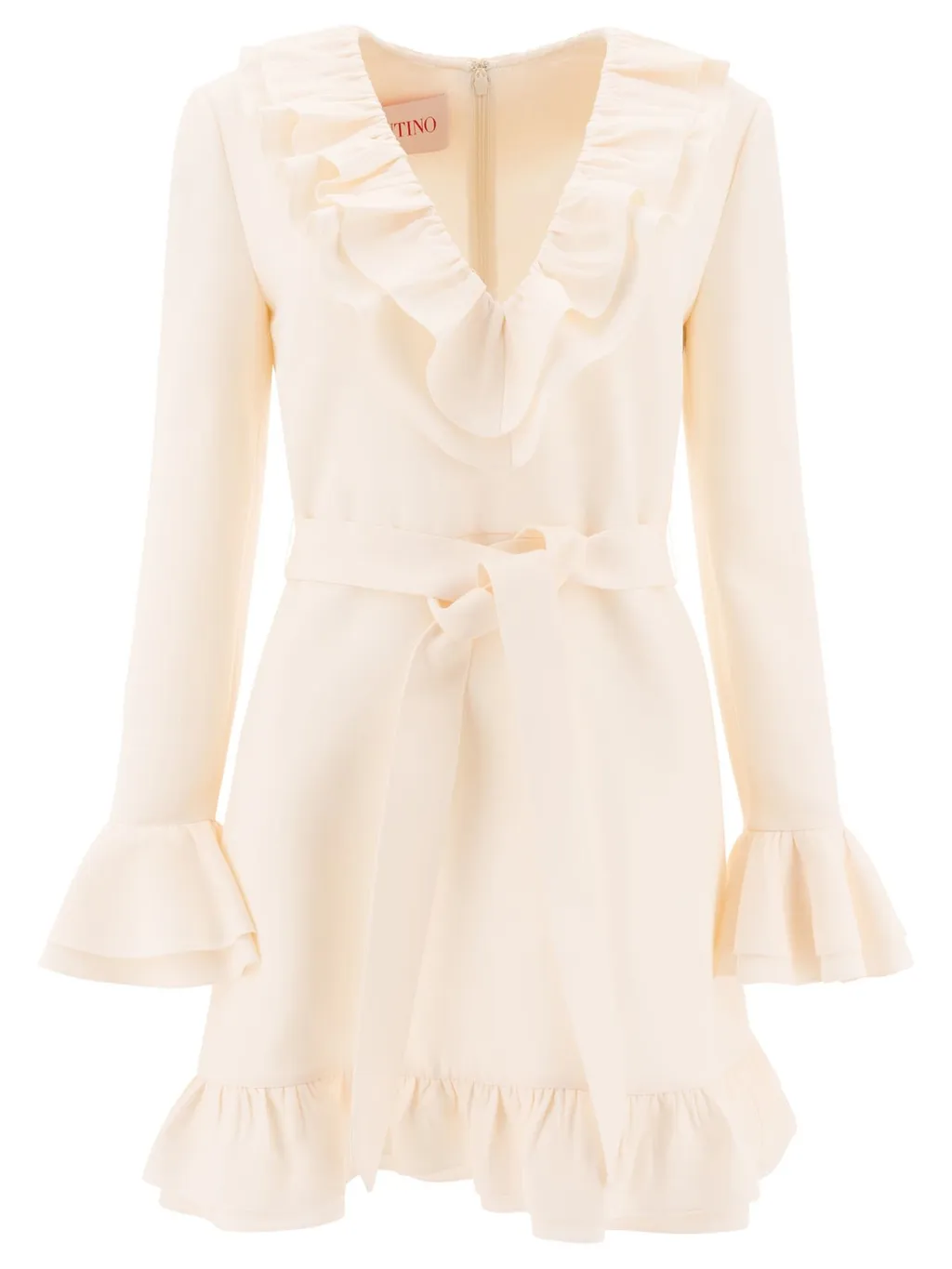 Ruffled Mini Dress