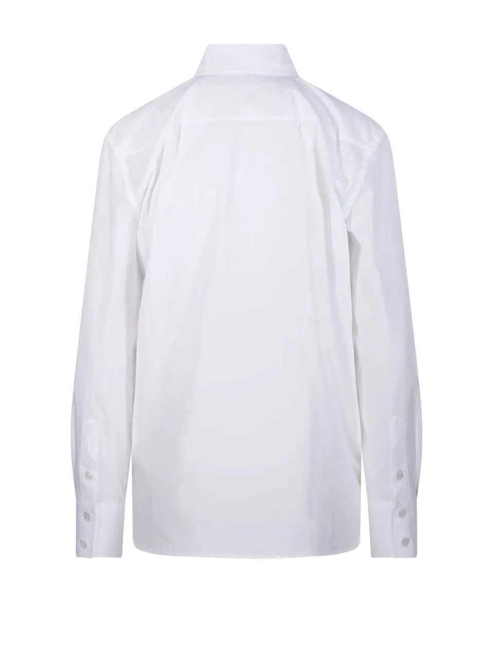 Button-Down Shirt With Embellished Collar