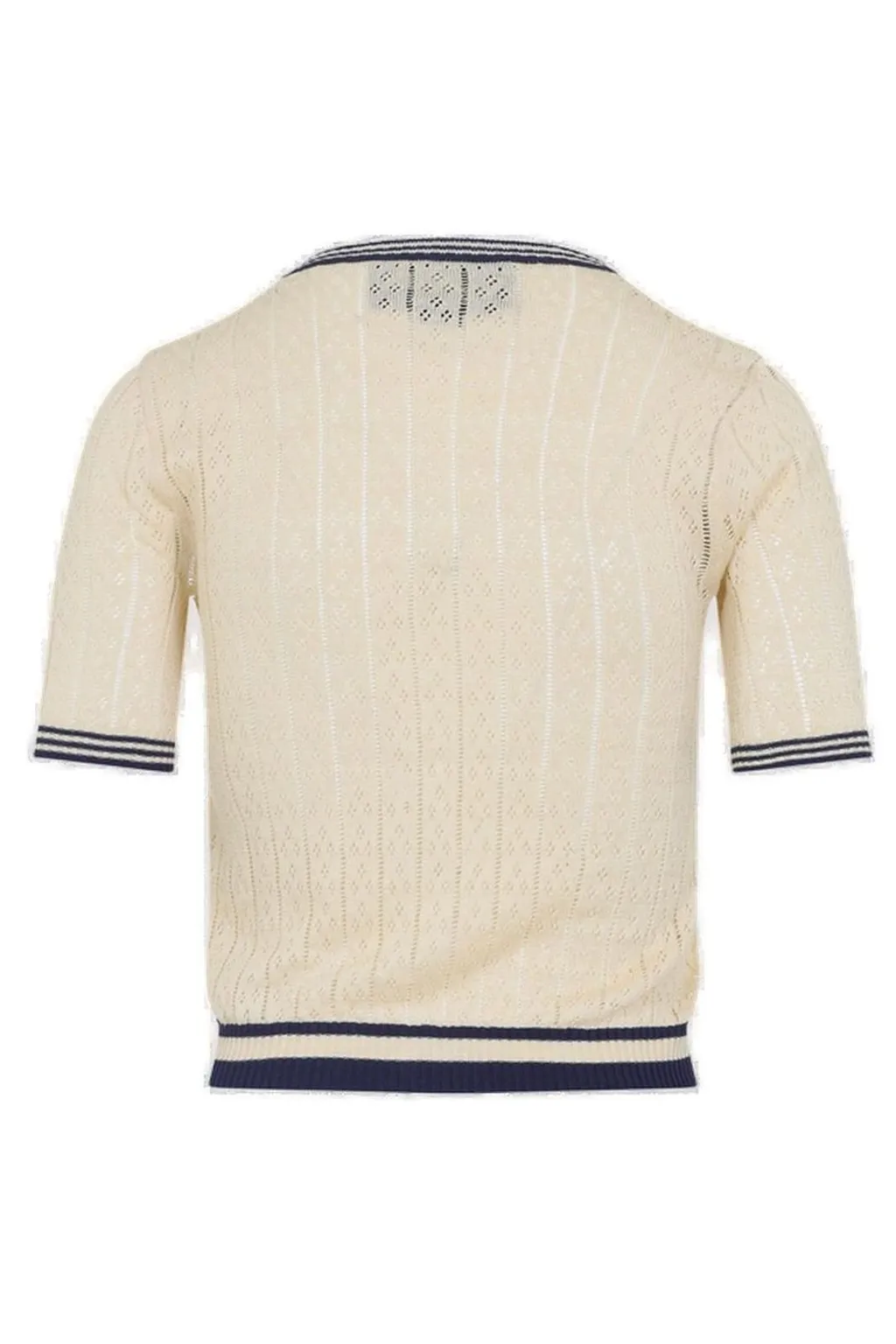 Short Sleeve Knit Cardigan