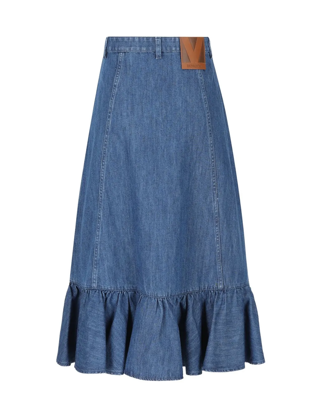 Denim Maxi Skirt