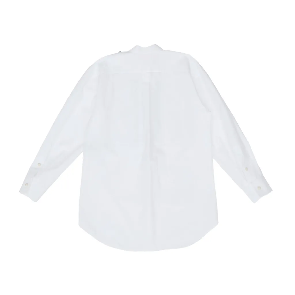 Embroidered Cotton Poplin Shirt