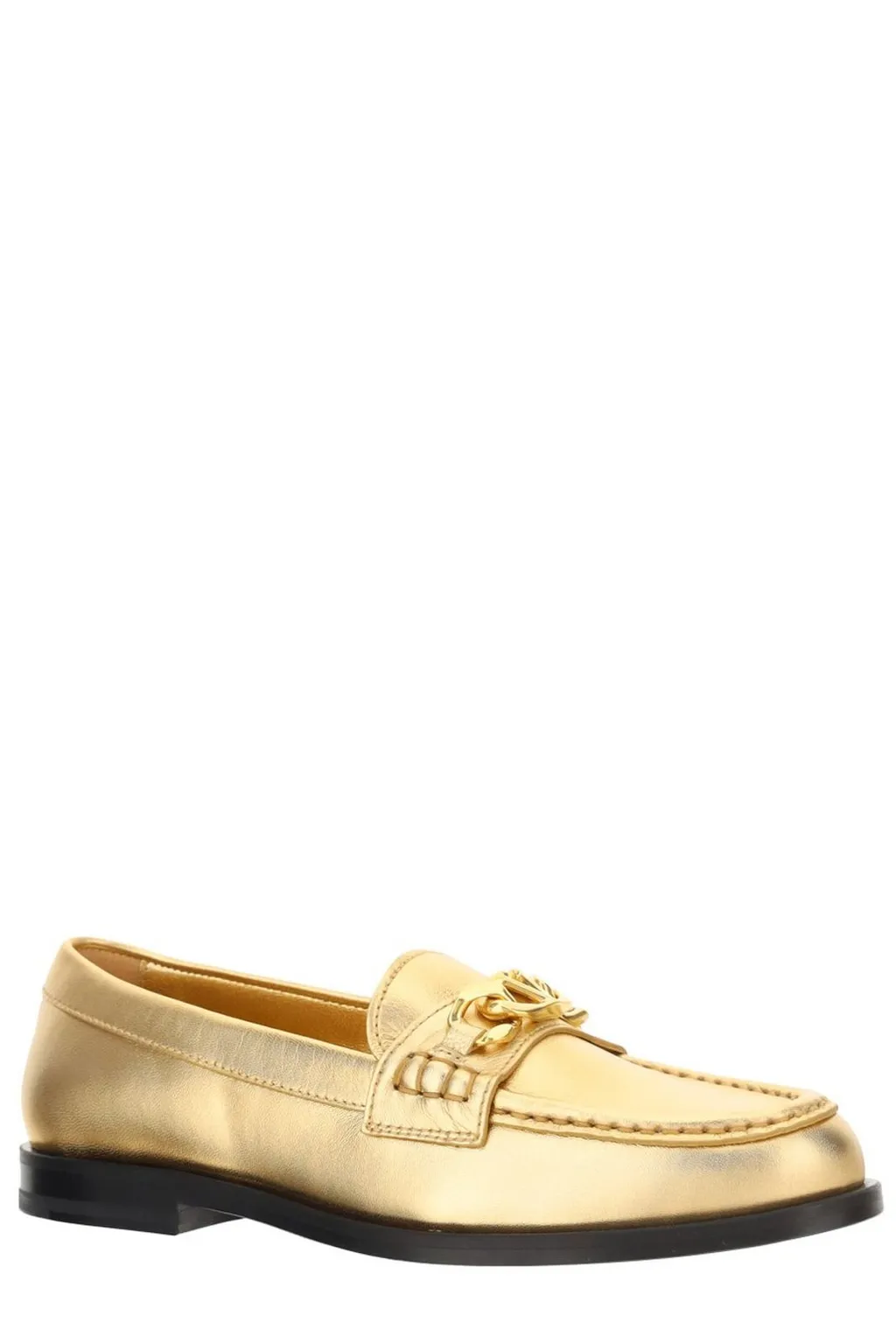 Loafers With Chain Detail