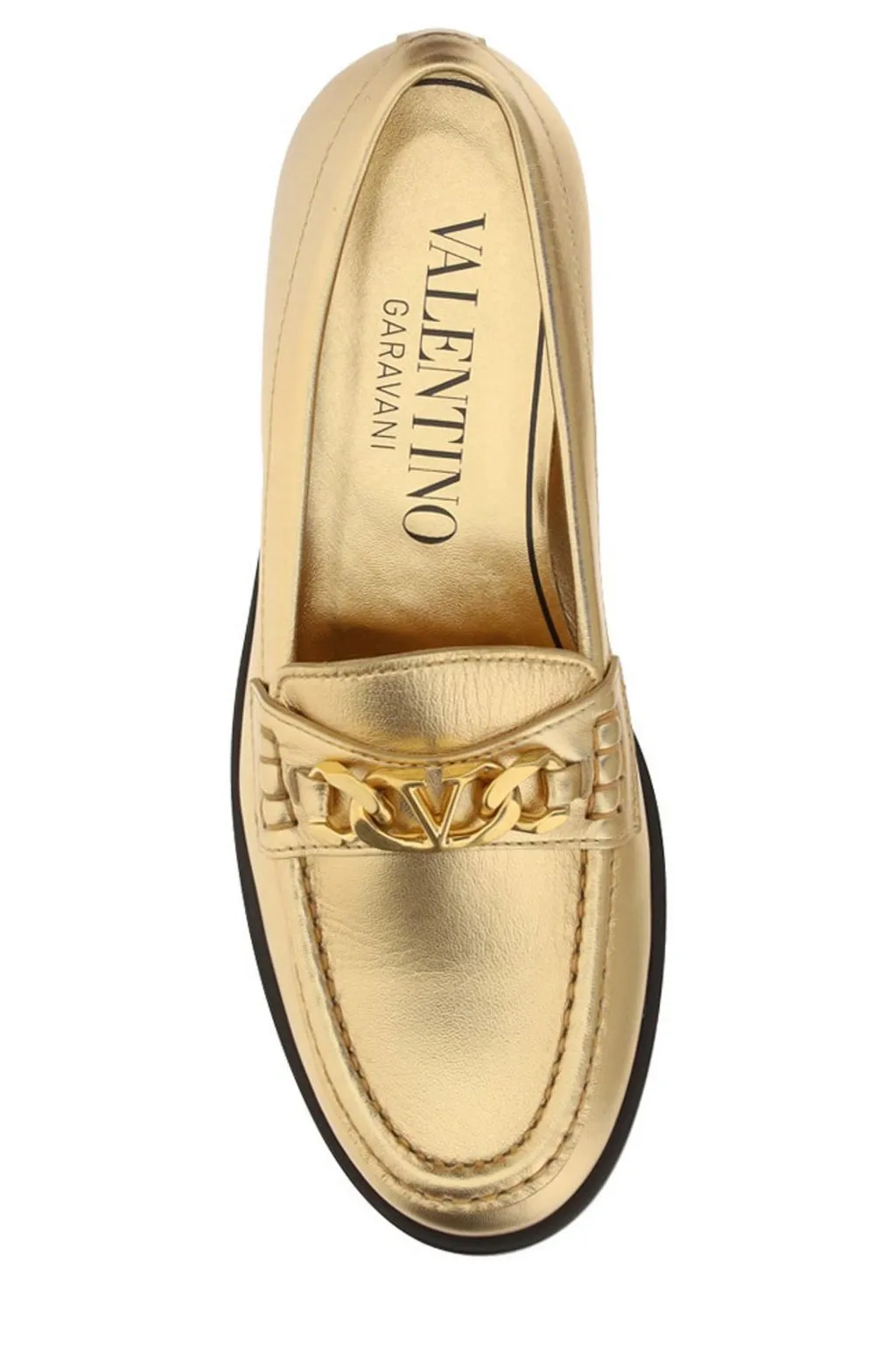 Loafers With Chain Detail