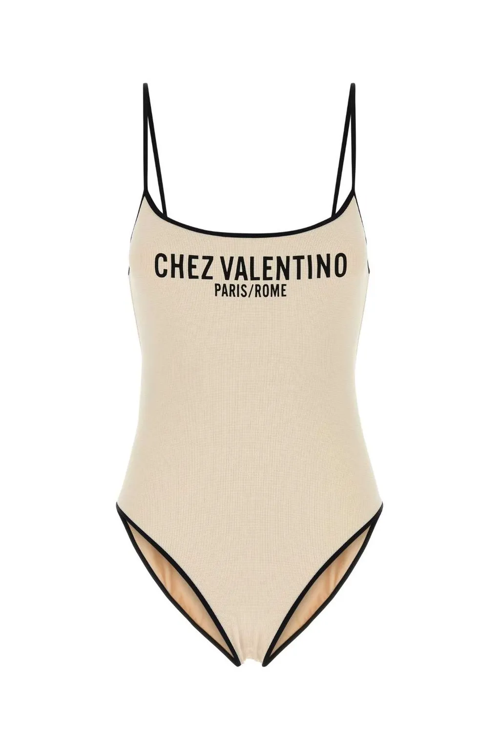 One-Piece Swimsuit With Logo