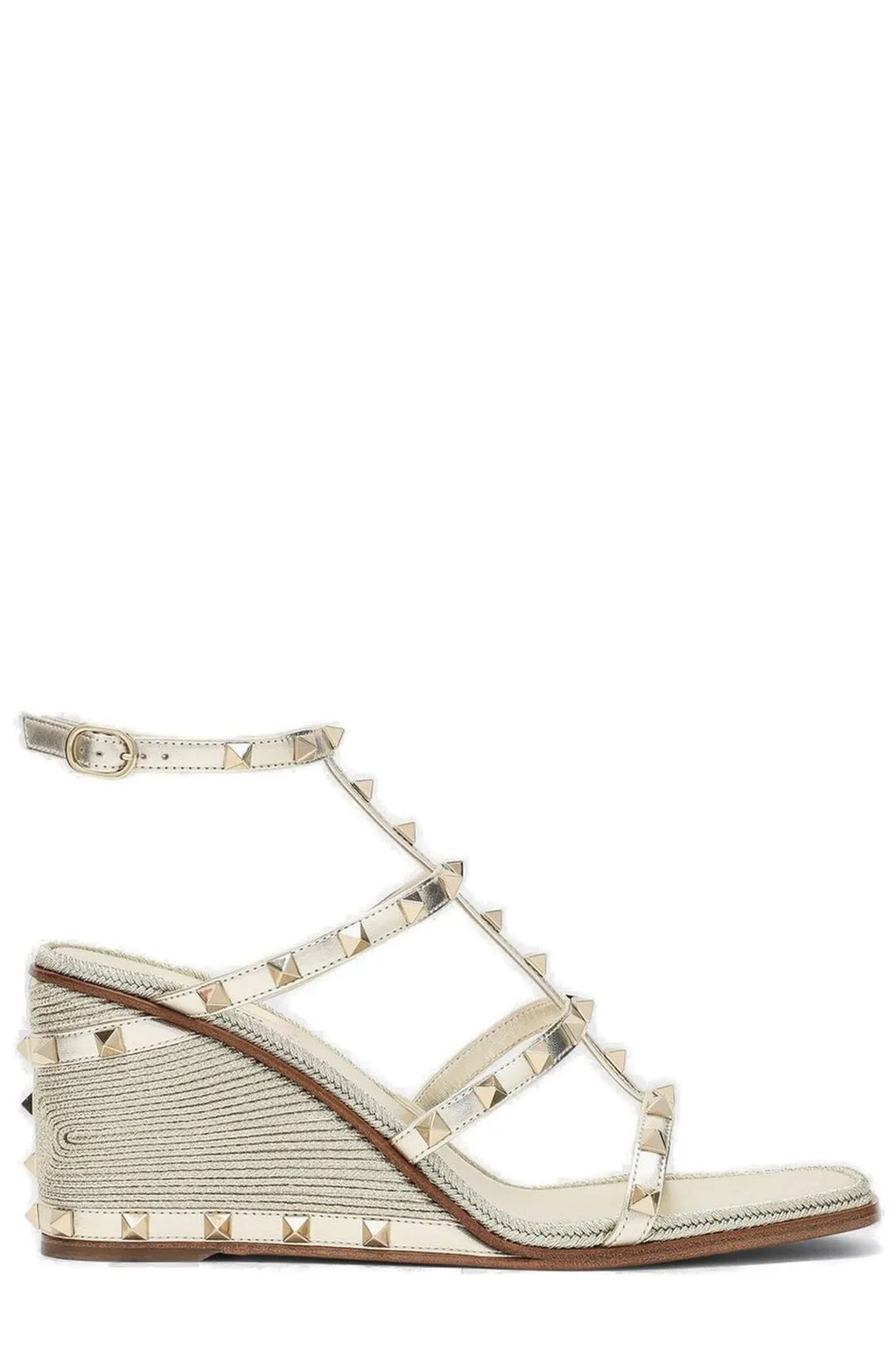 Studded Wedge Sandals