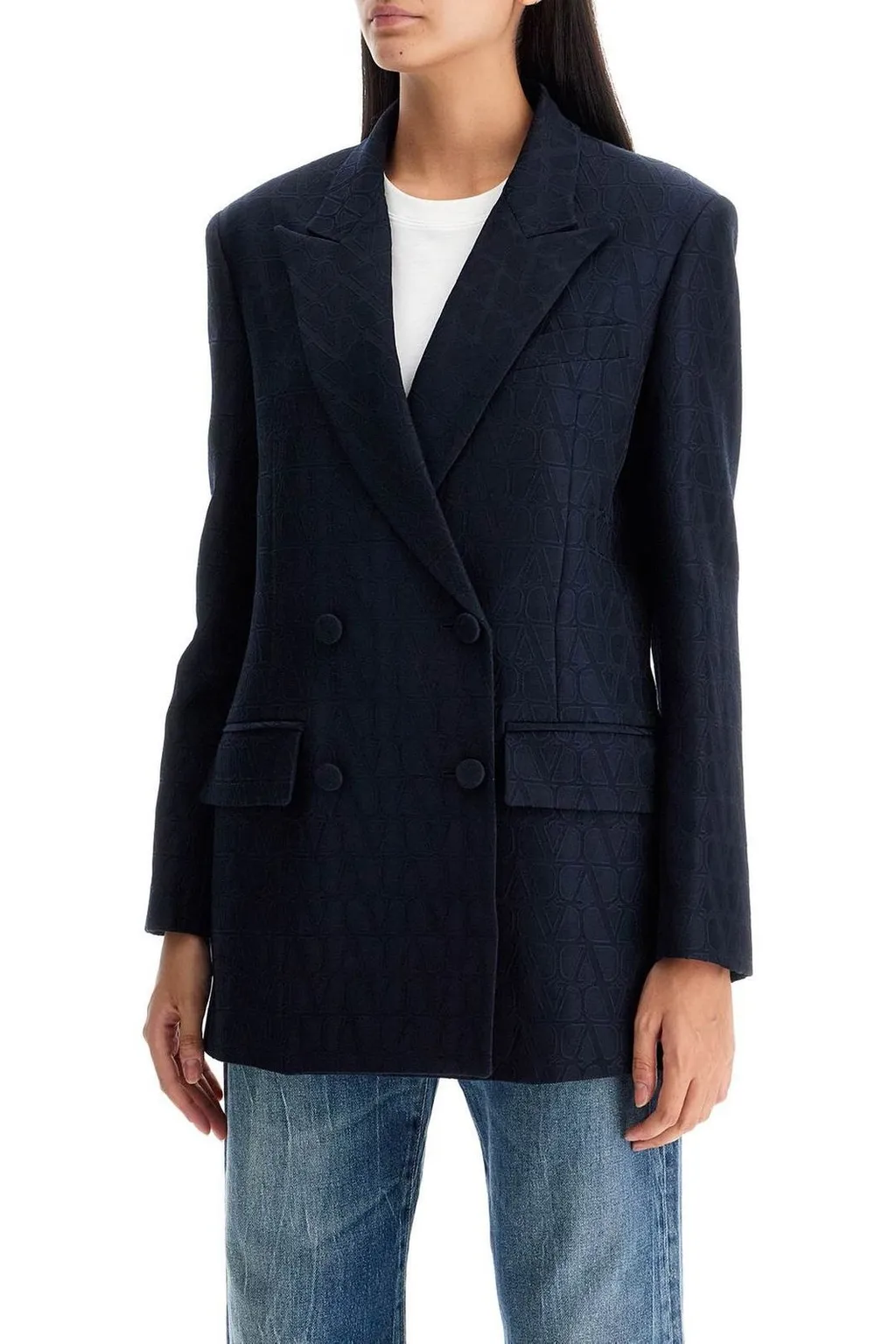 Double-Breasted Blazer