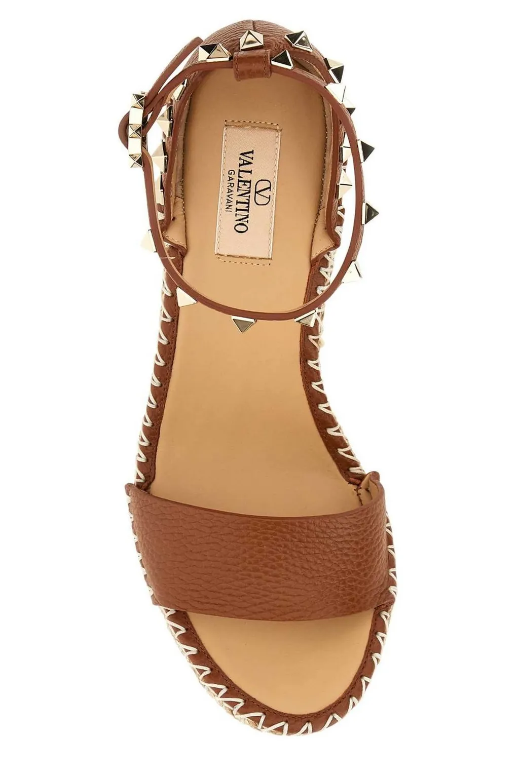 Studded Wedge Espadrilles