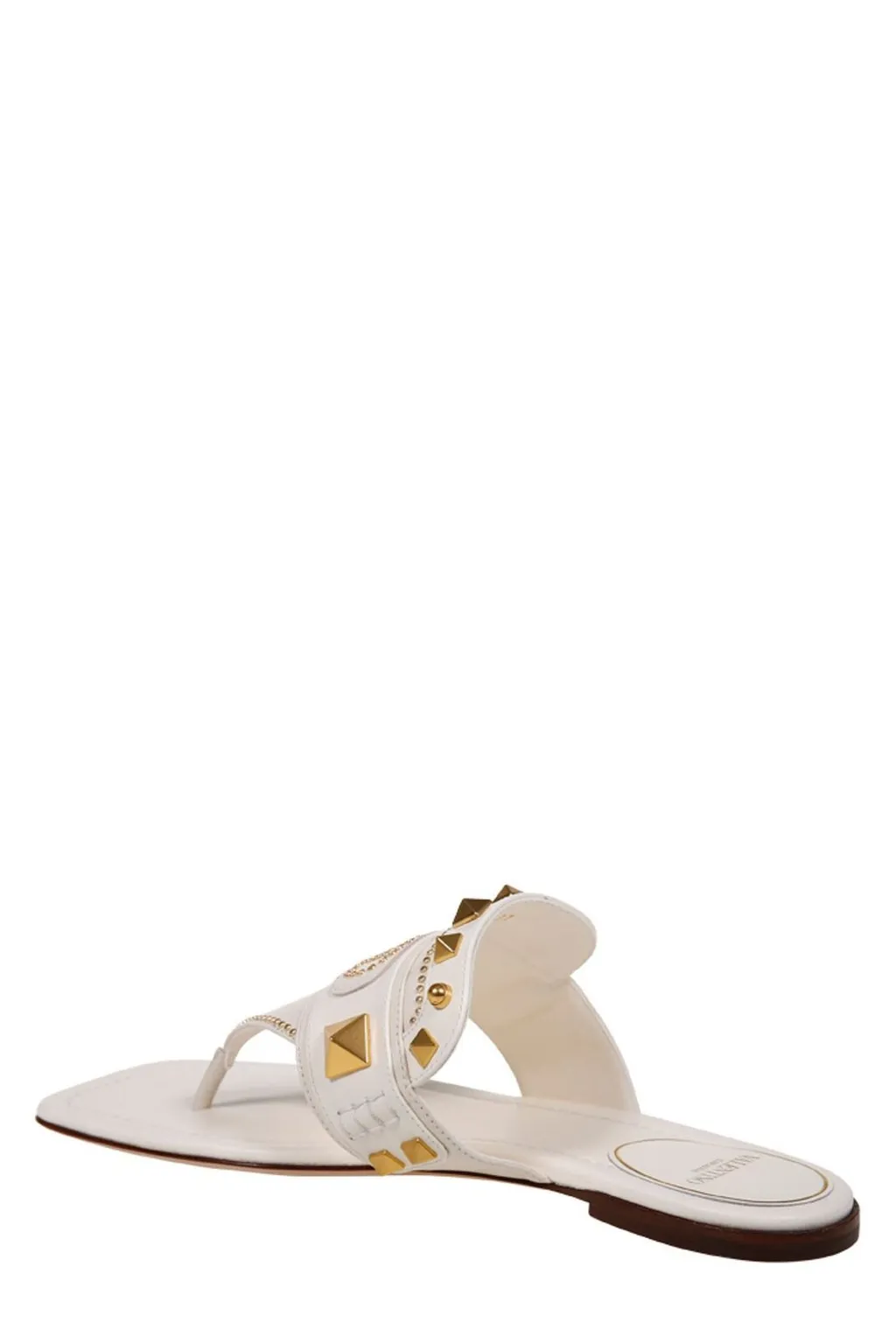 Studded Thong Sandals