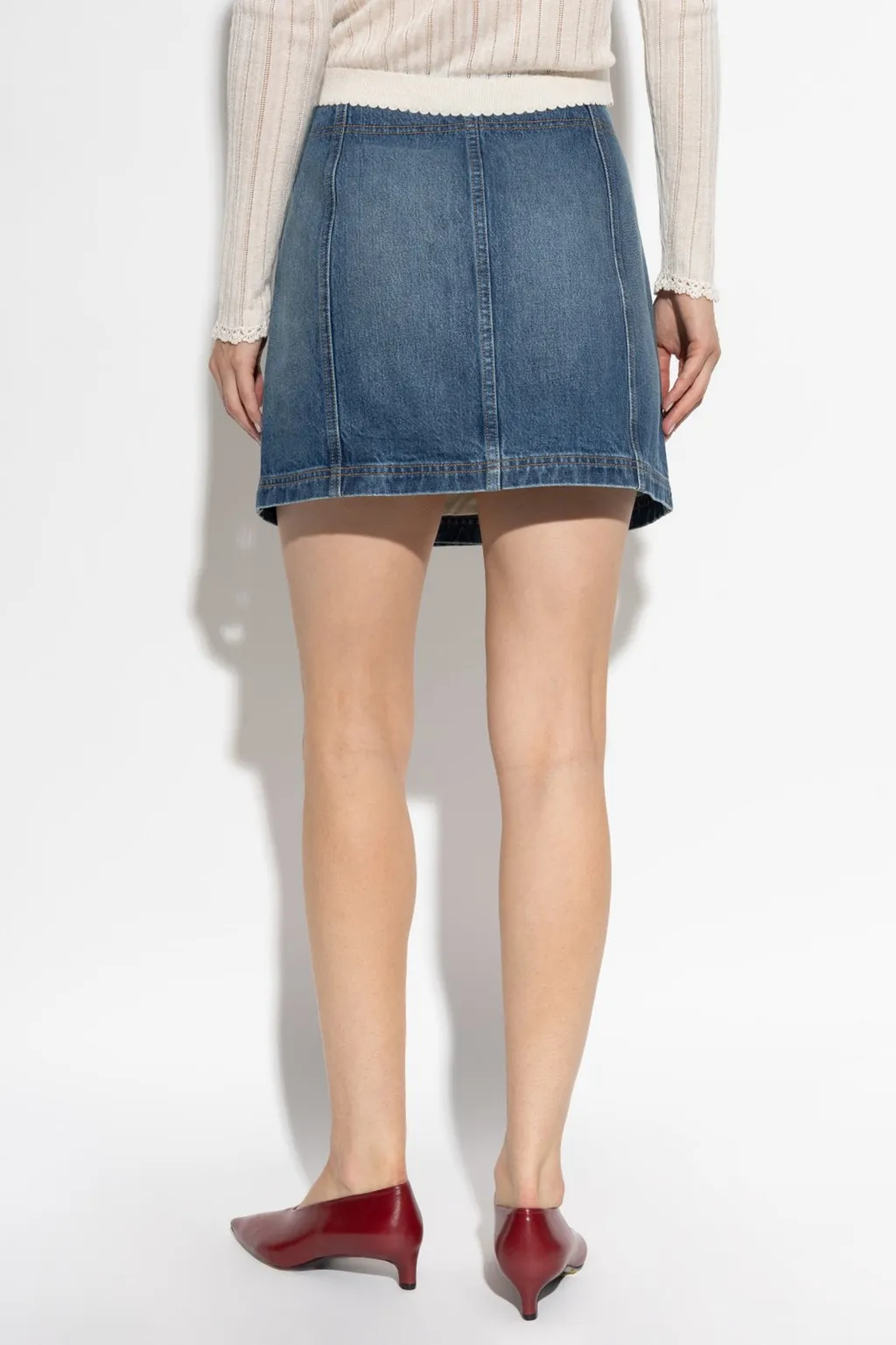 Denim Mini Skirt