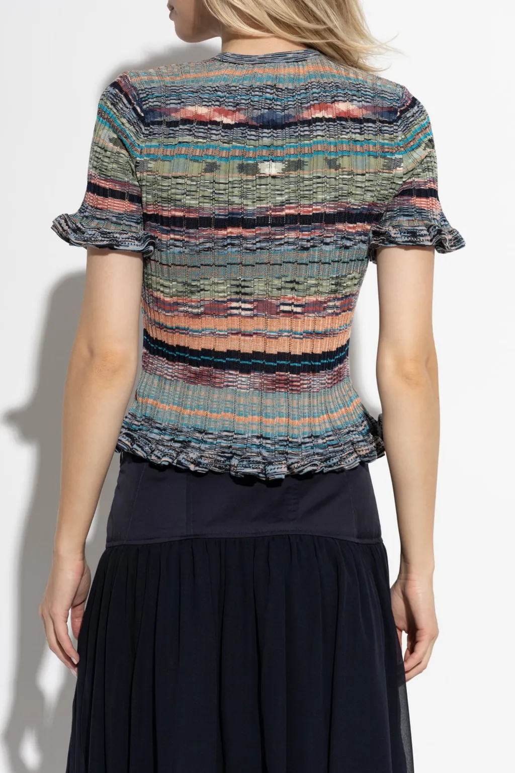 Striped Knit Top