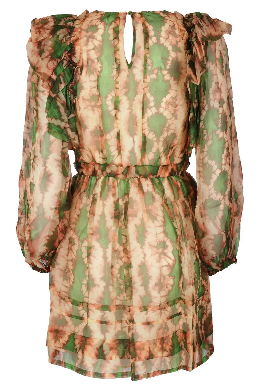Tiered Ruffle Mini Dress