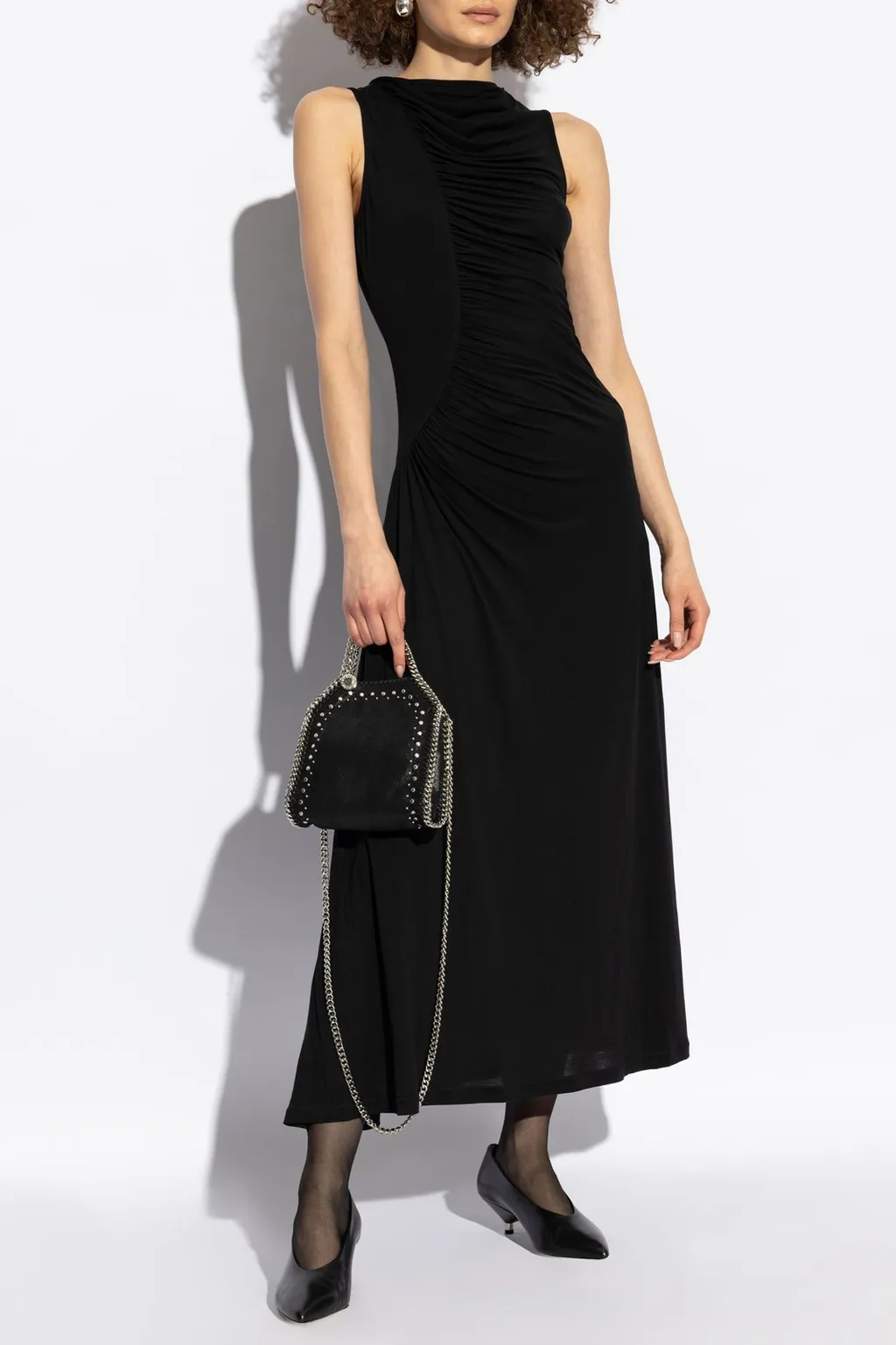 Ruched Midi Dress
