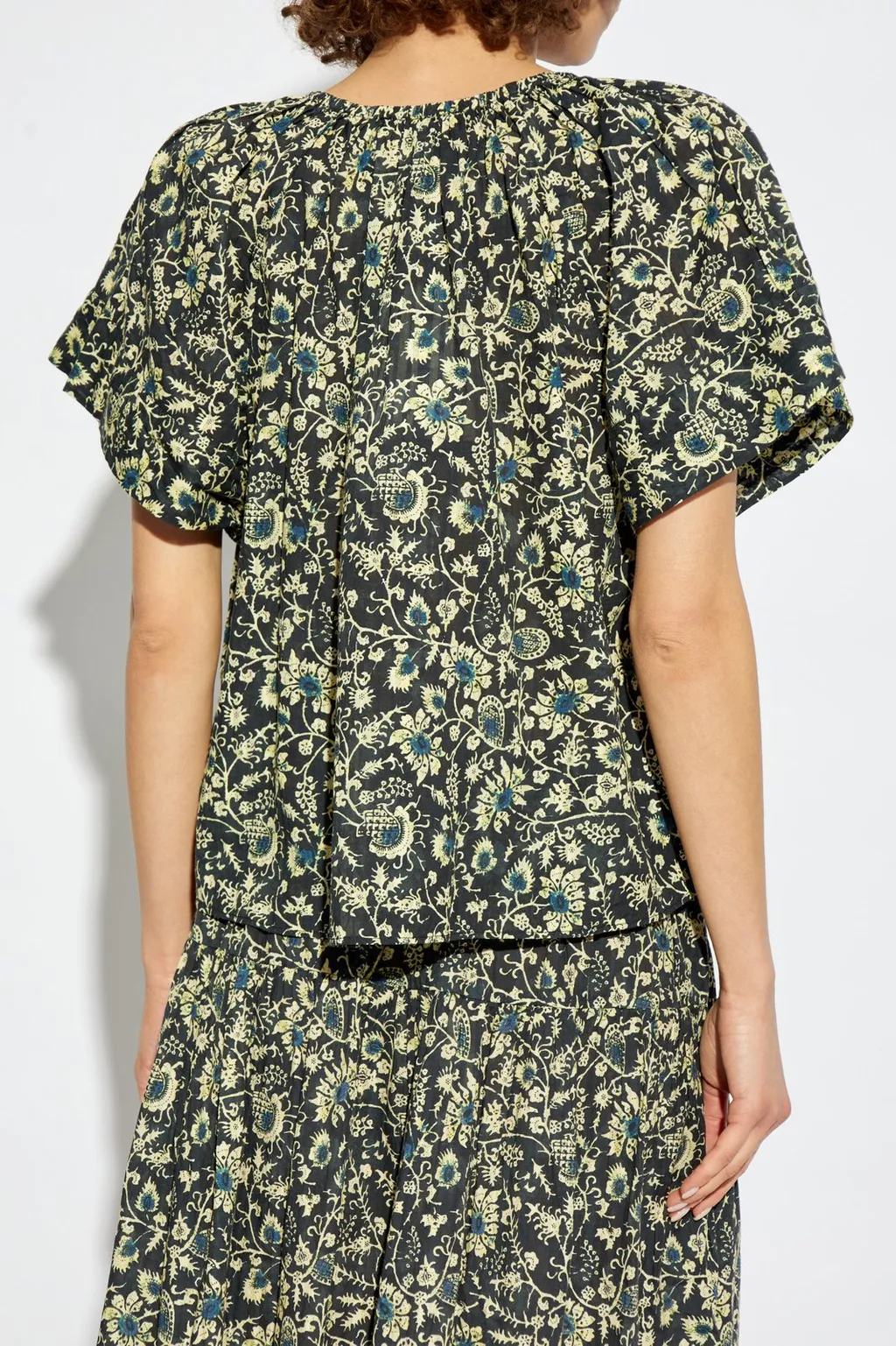 Floral Print Midi Dress