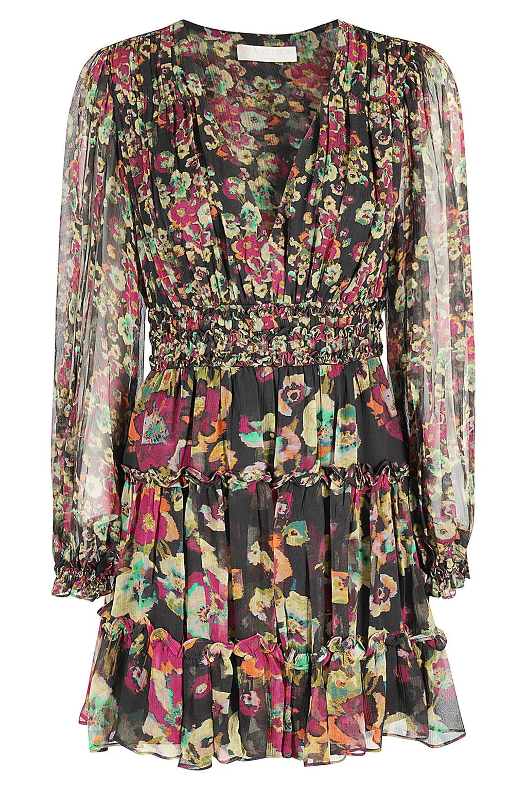 Floral Print Mini Dress