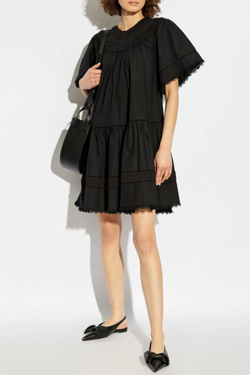 Tiered Mini Dress