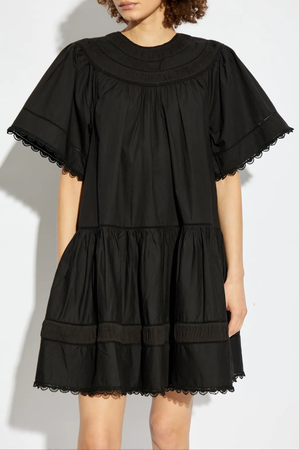Tiered Mini Dress
