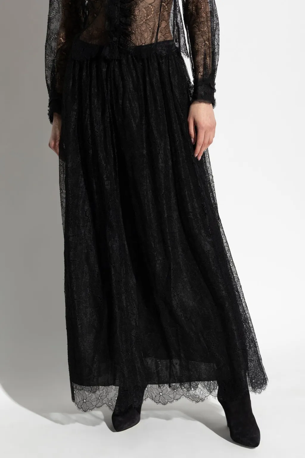 Lace Maxi Skirt
