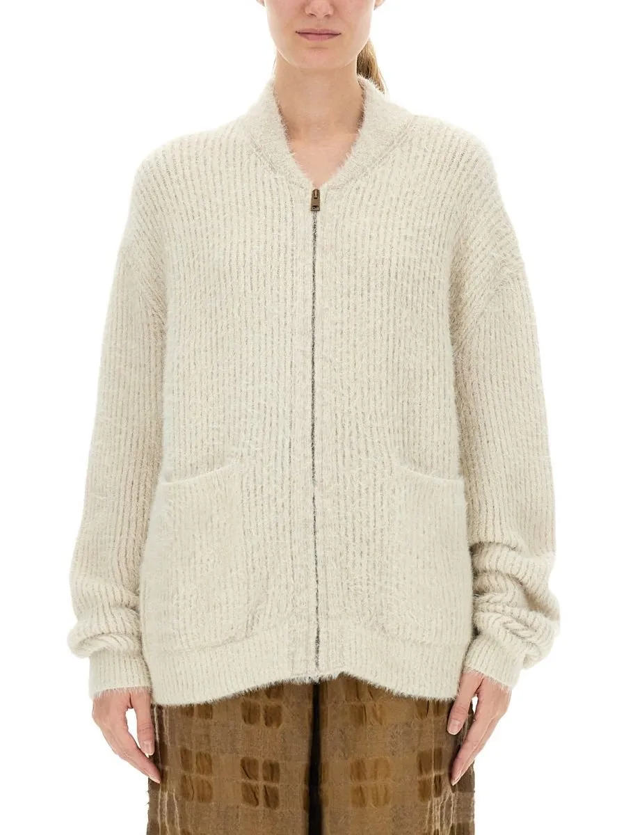 Zip-Up Cardigan