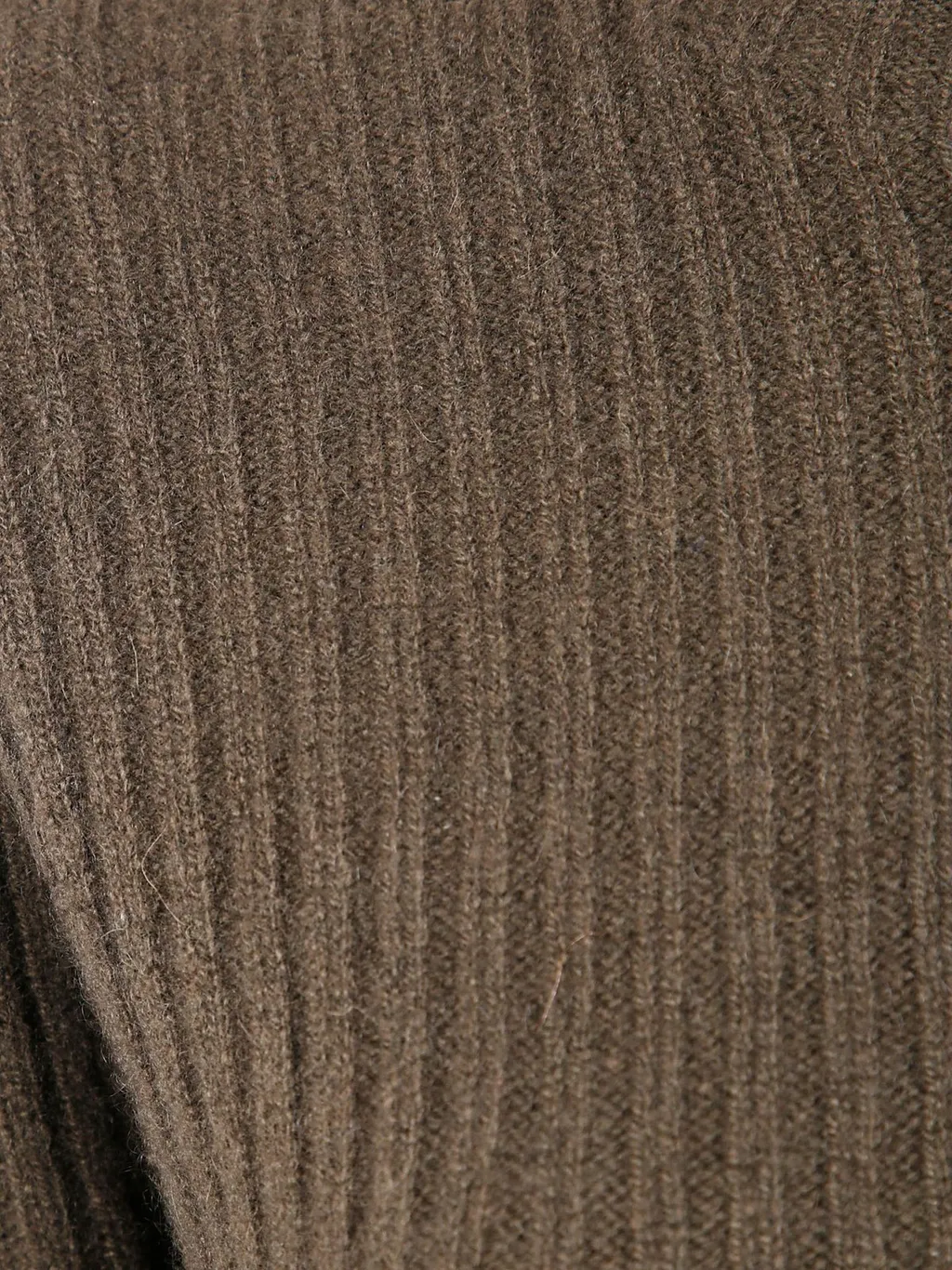 Distressed Ribbed Knit Sweater