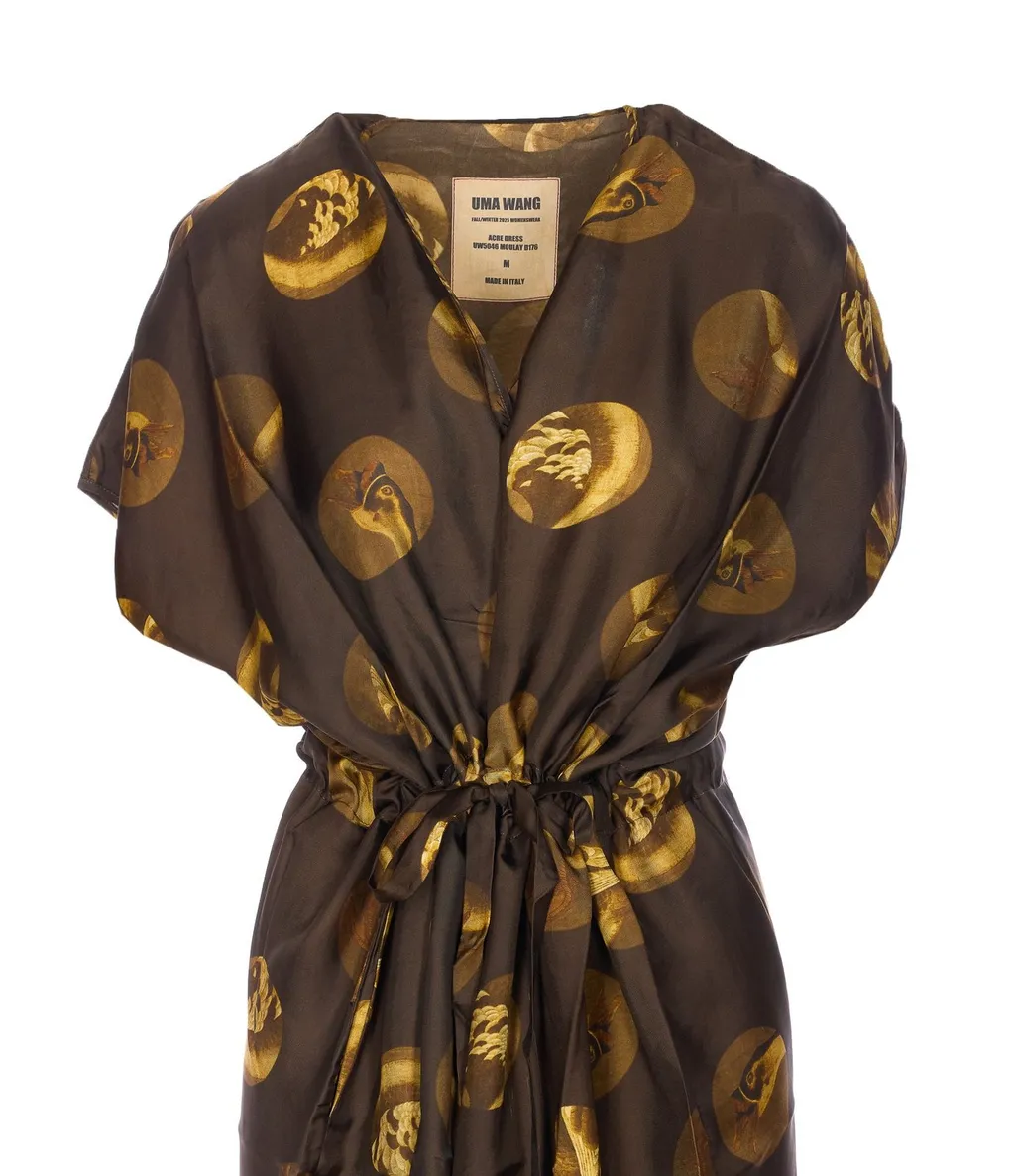 Printed Kaftan Dress