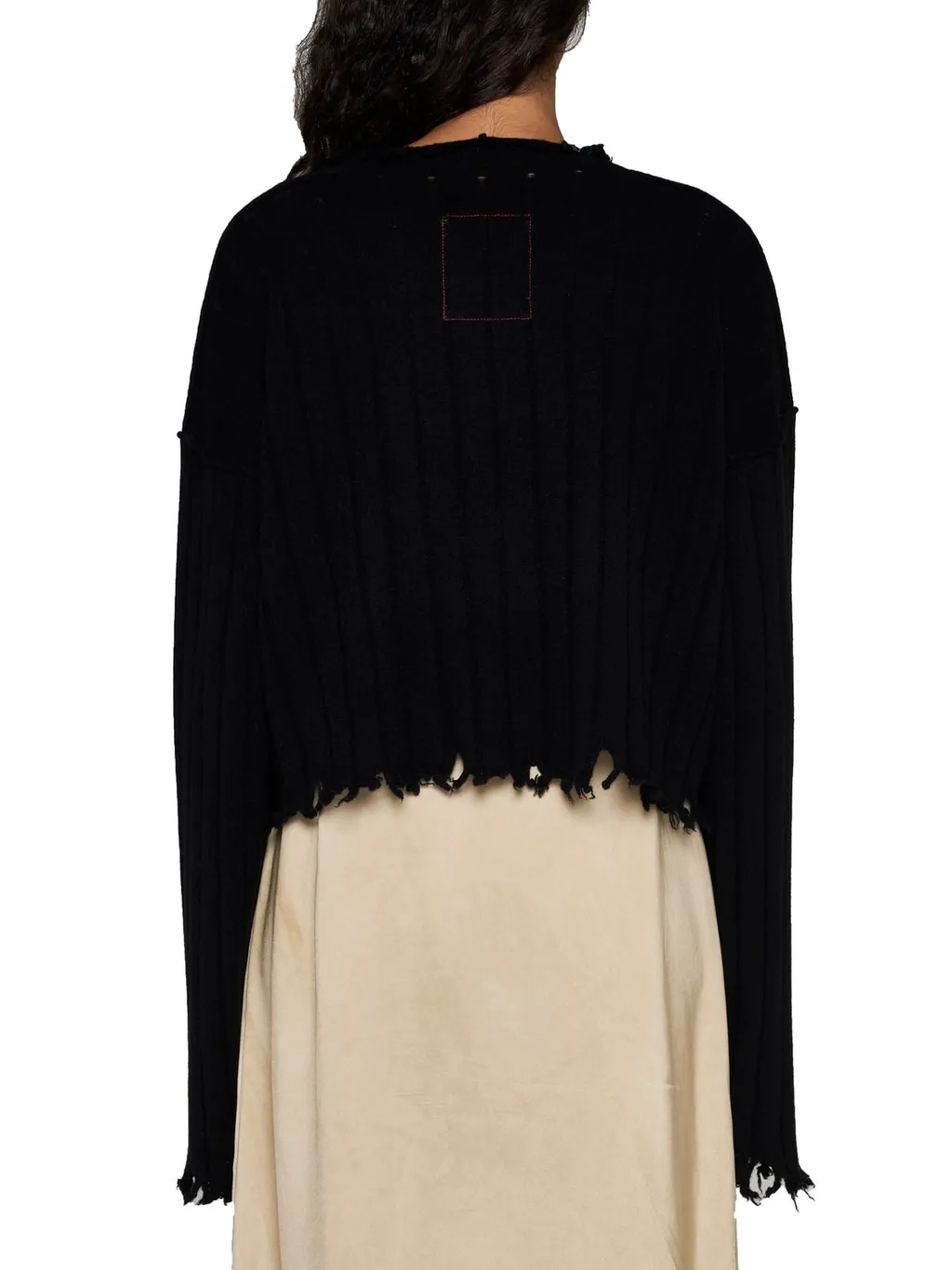 Distressed Knit Sweater