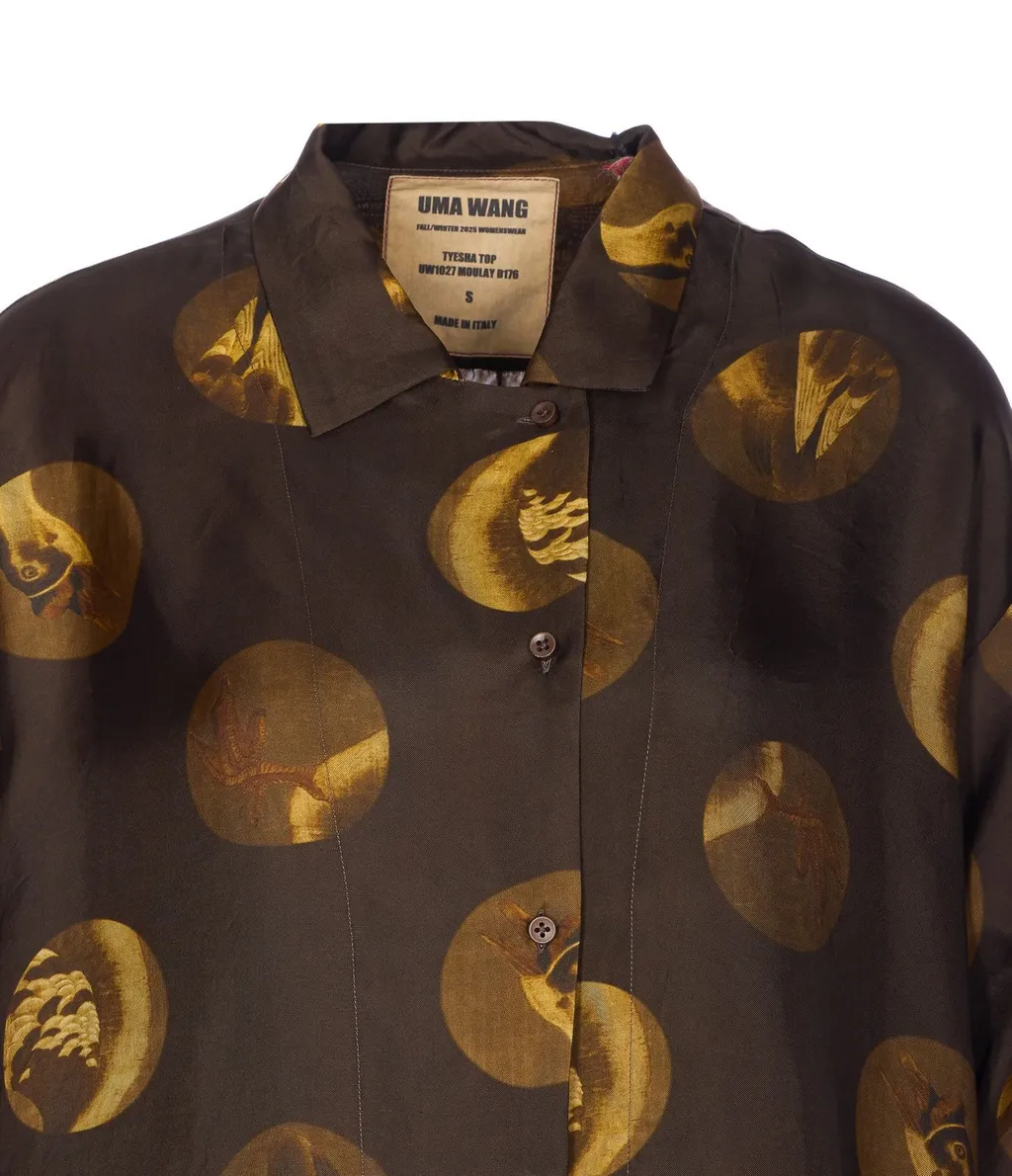 Printed Silk Shirt