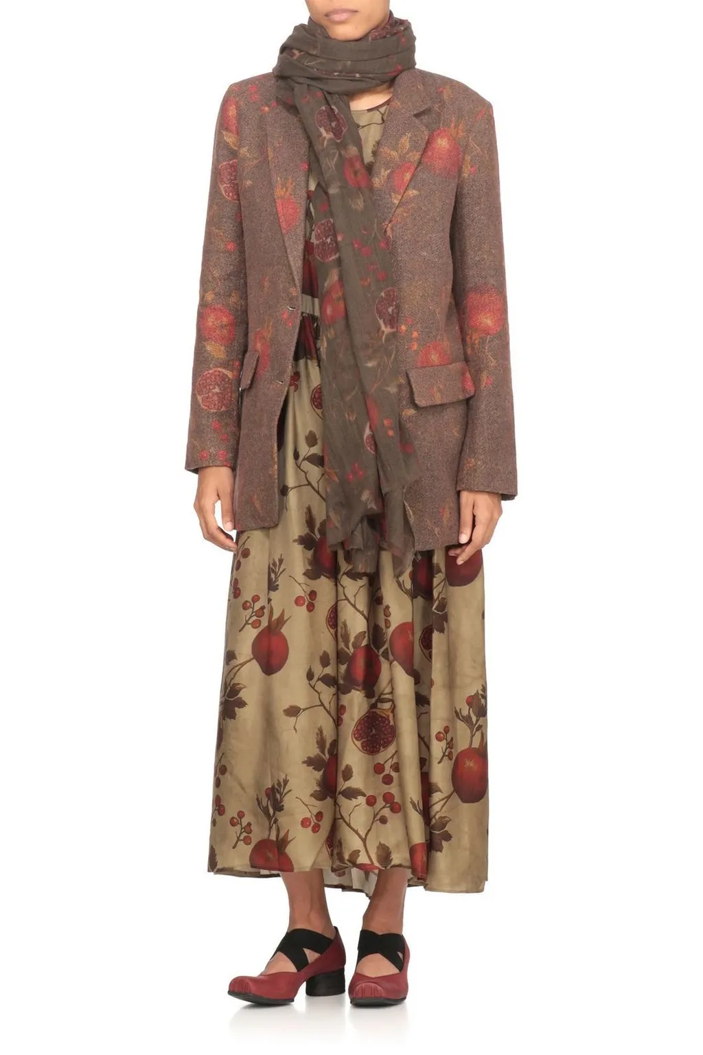 Floral Print Blazer