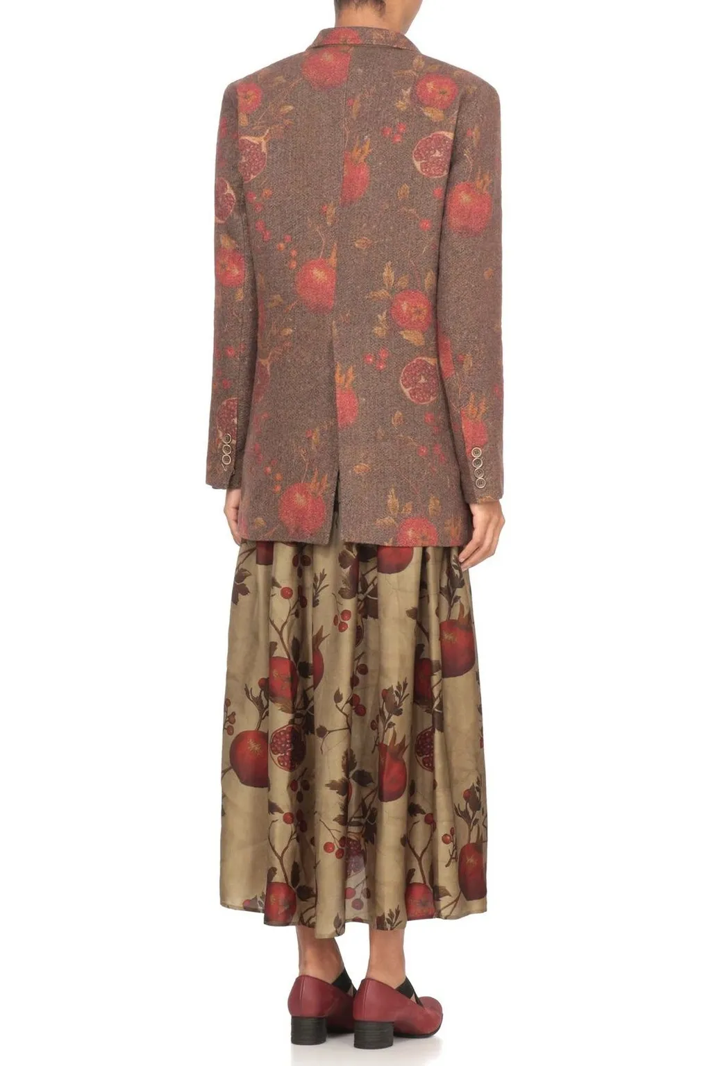 Floral Print Blazer