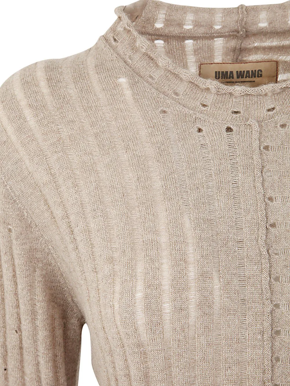 Asymmetrical Knit Sweater