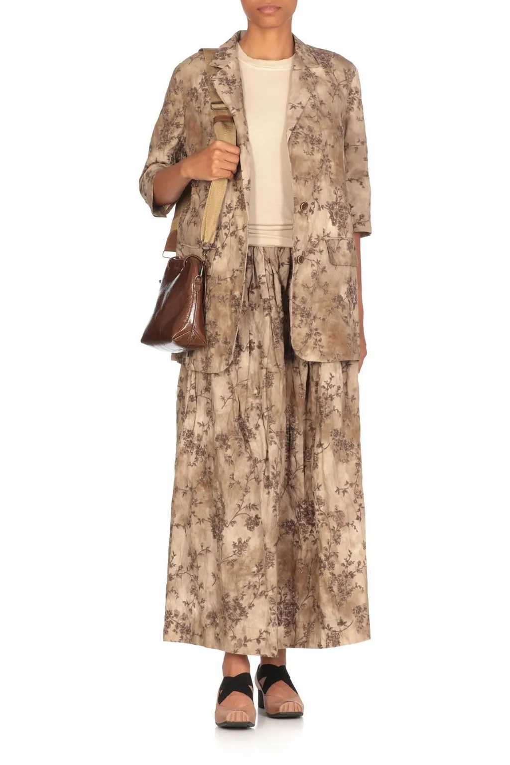 Floral Print Blazer