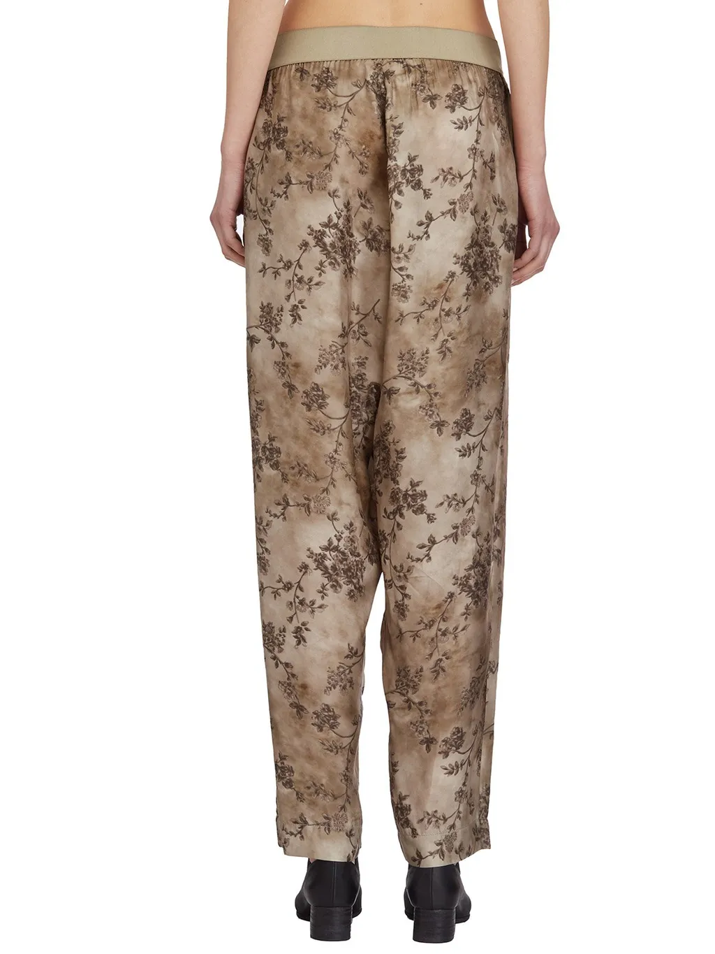 Floral Print Trousers