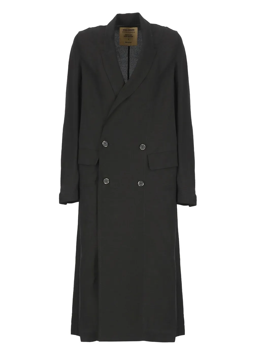 Double-Breasted Long Coat