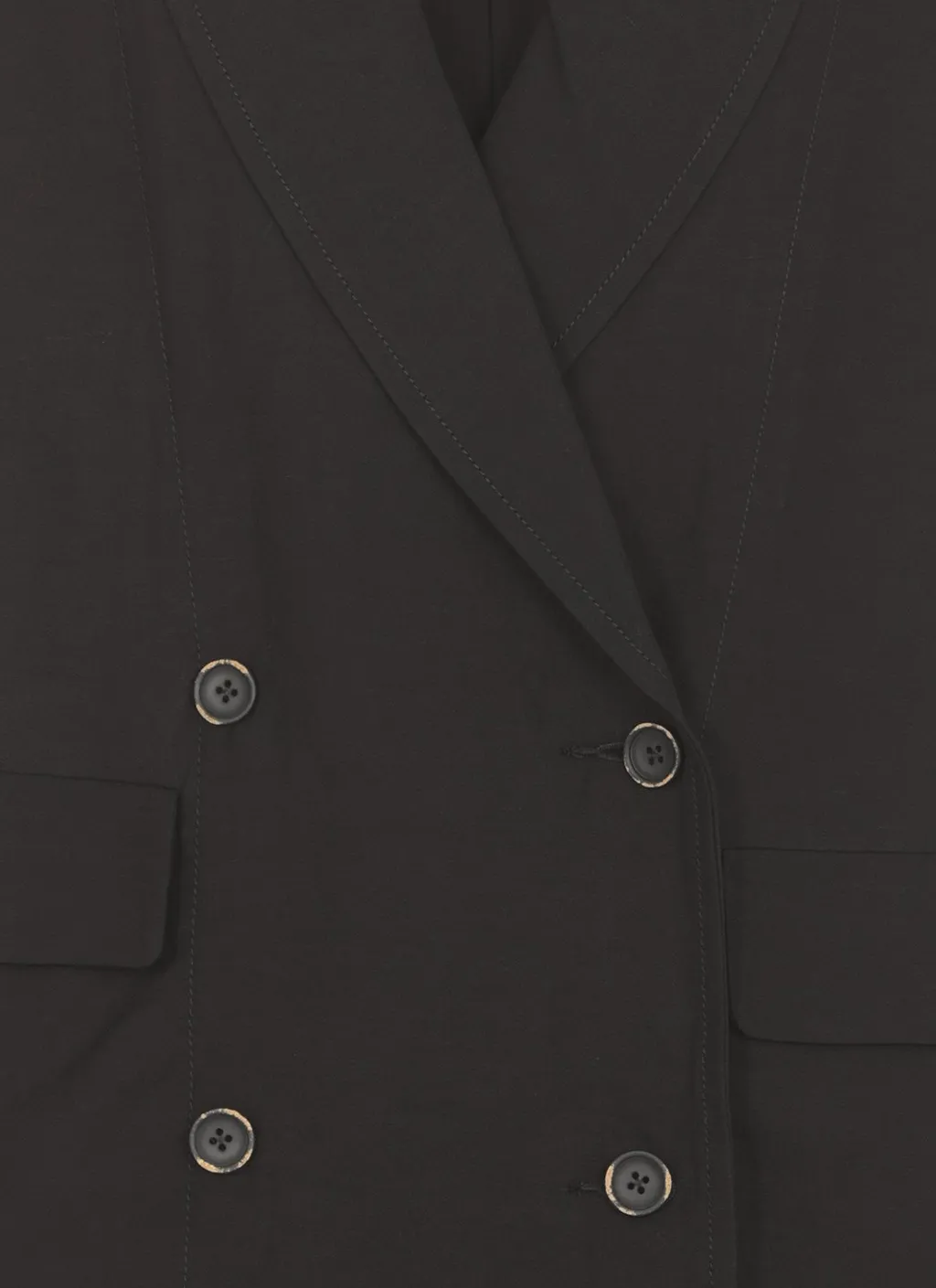Double-Breasted Long Coat