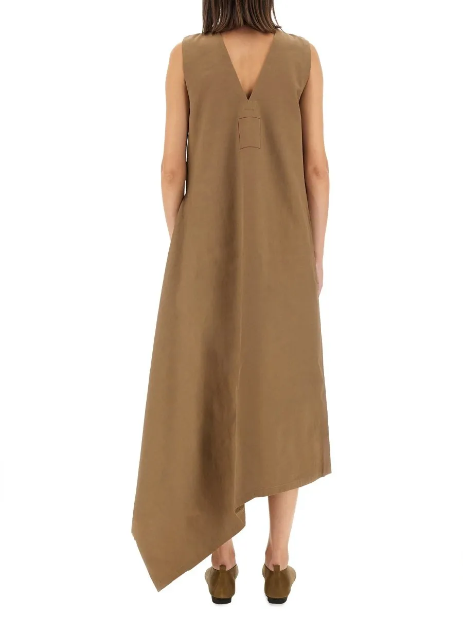 Asymmetric Midi Dress