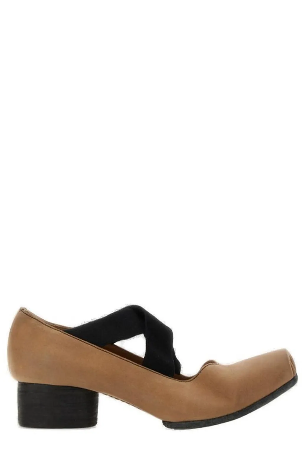 Square Toe Mary Jane Pumps