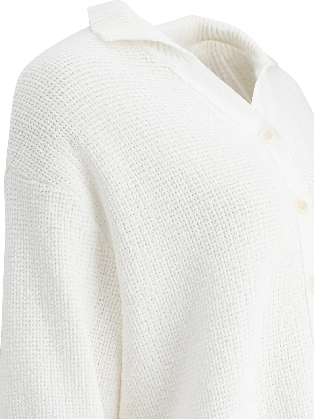 Collared Knit Cardigan