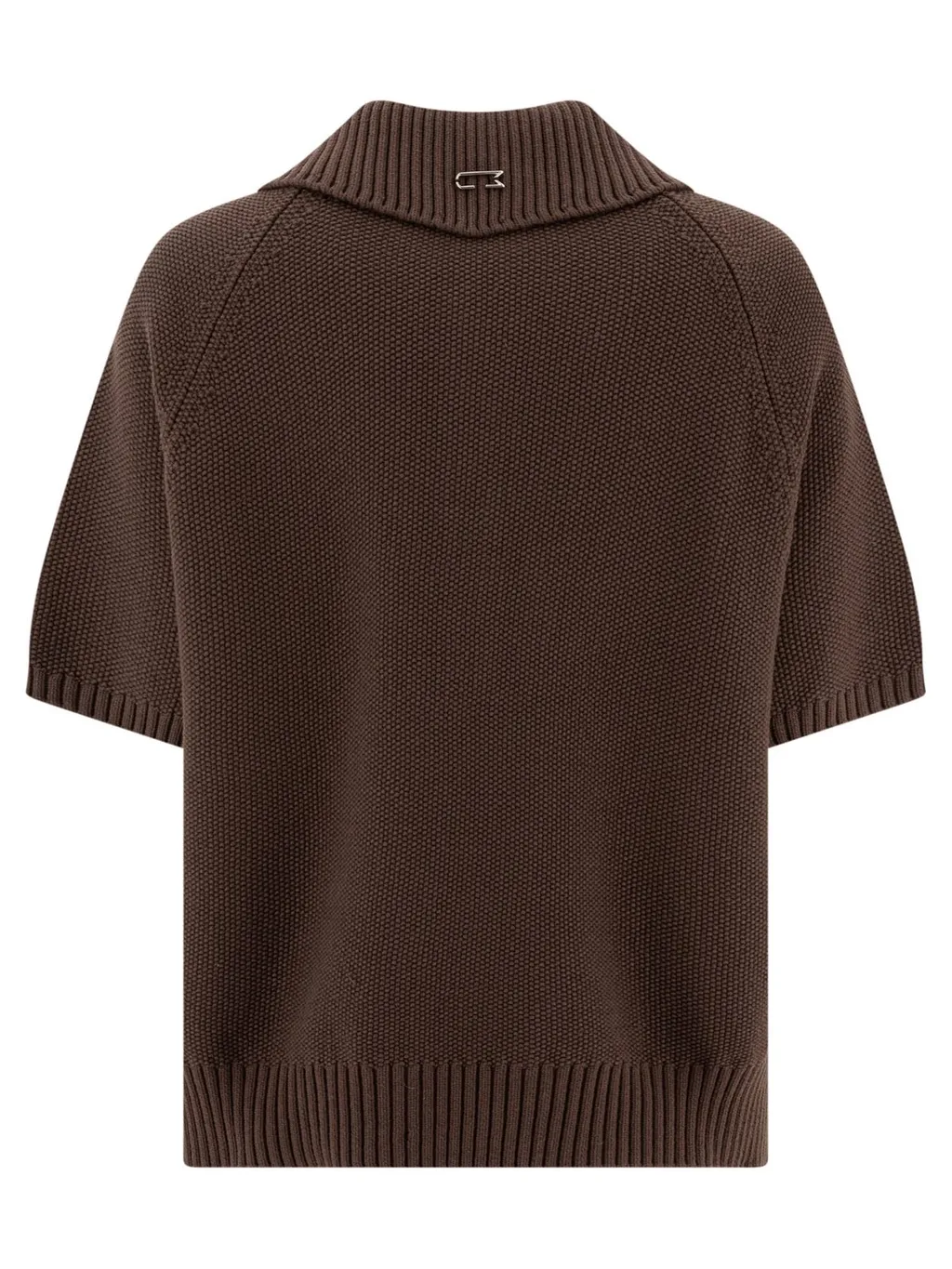 Short Sleeve Knit Polo