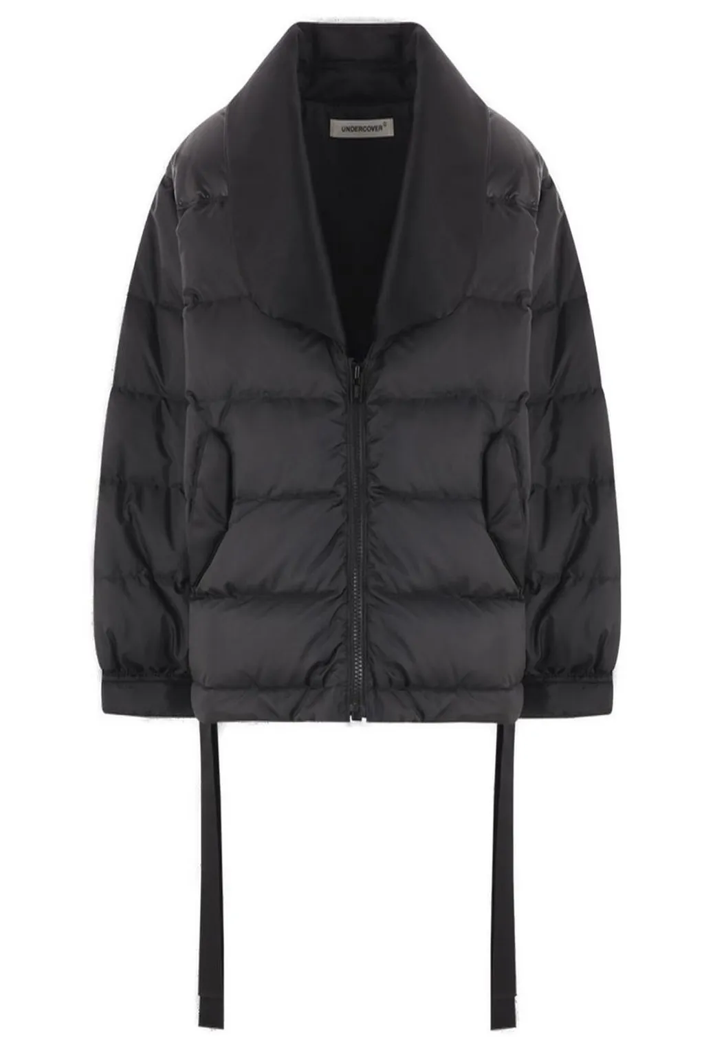 Puffer Jacket With Shawl Collar
