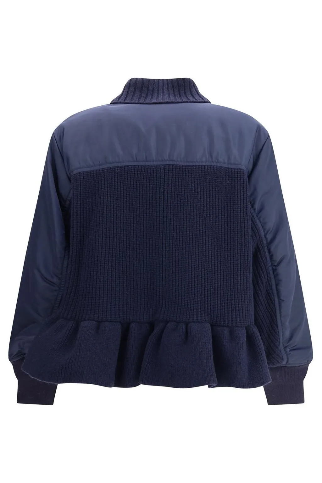 Peplum Bomber Jacket