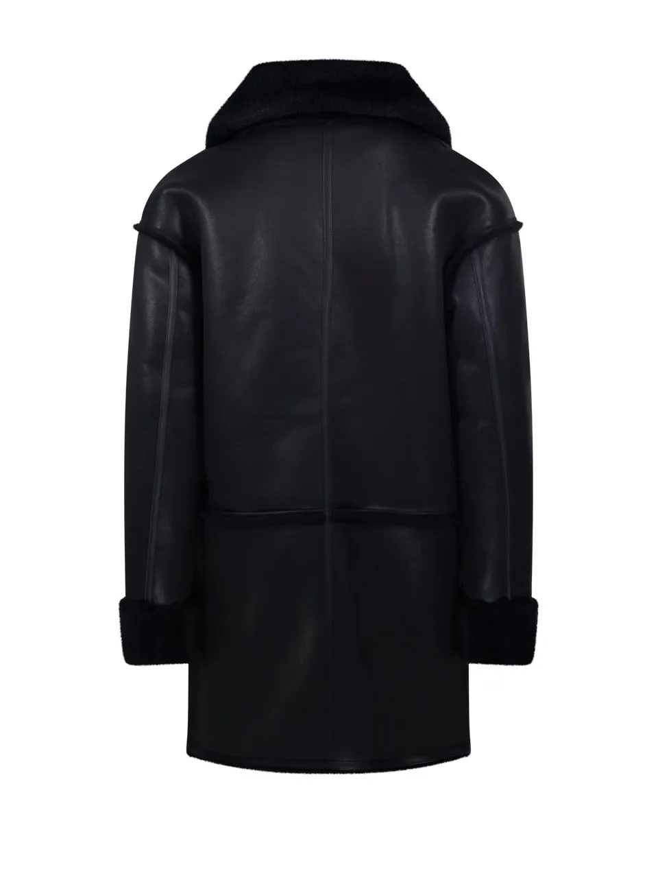 Shearling Collar Coat