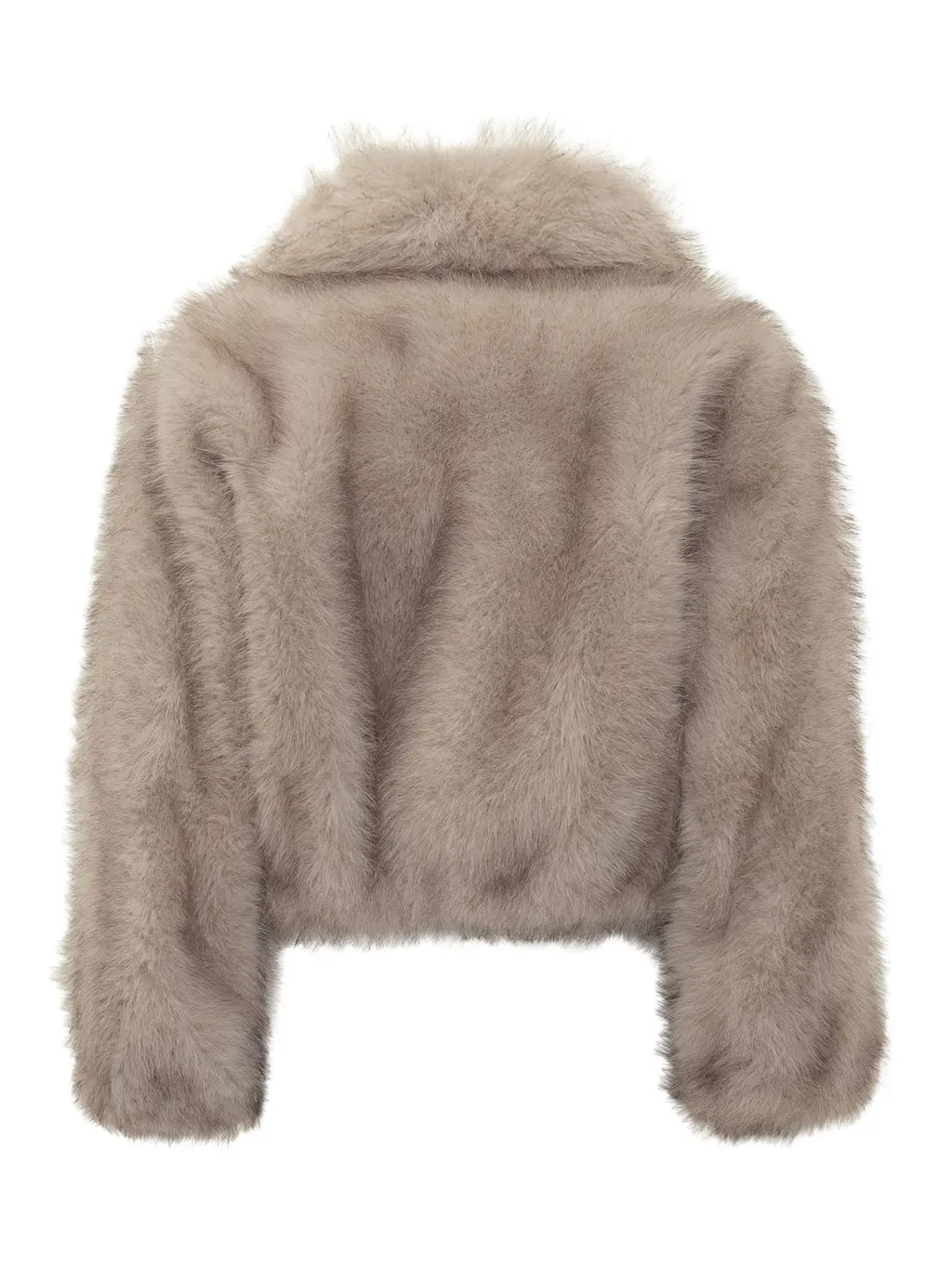 Faux Fur Cropped Jacket
